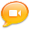 Tangerine Video Icon 32x32 png